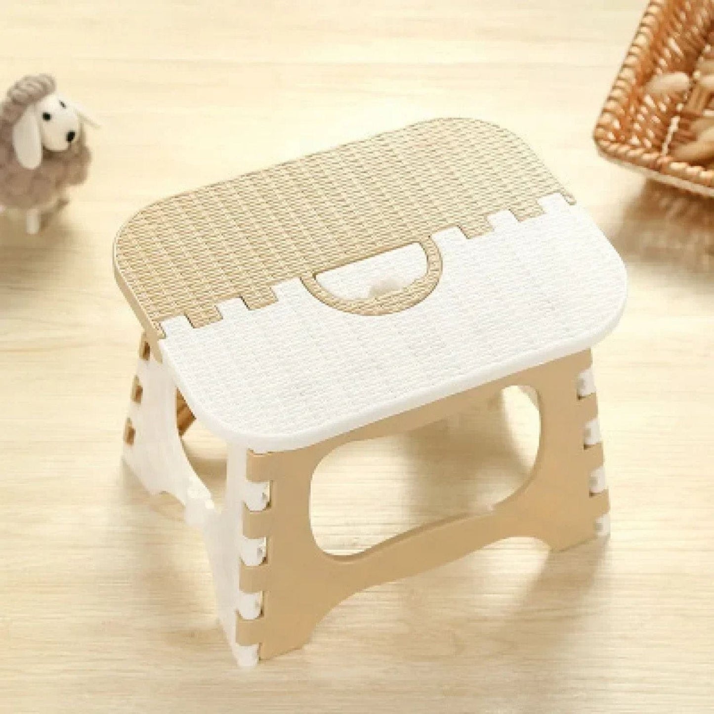 Petit tabouret pliant | UT. Tabouret Kaki – Taille L