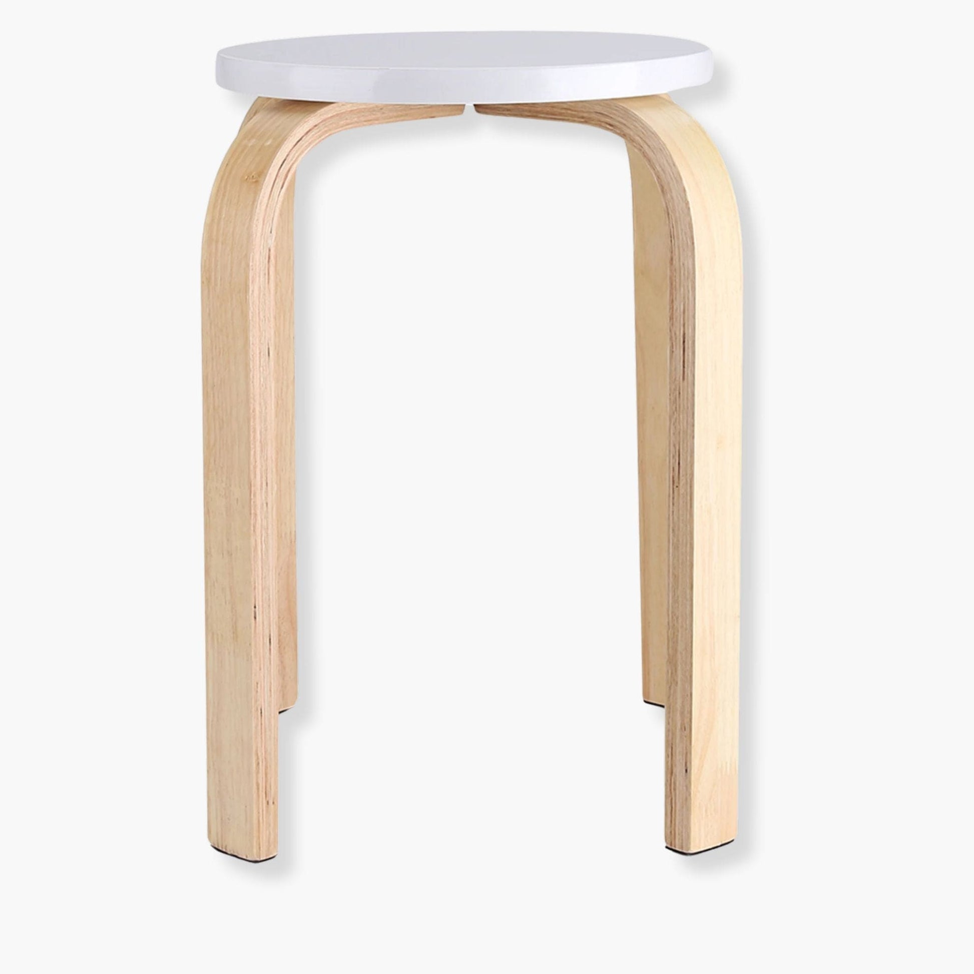 Tabouret Bois pour Enfant | UT. Blanc