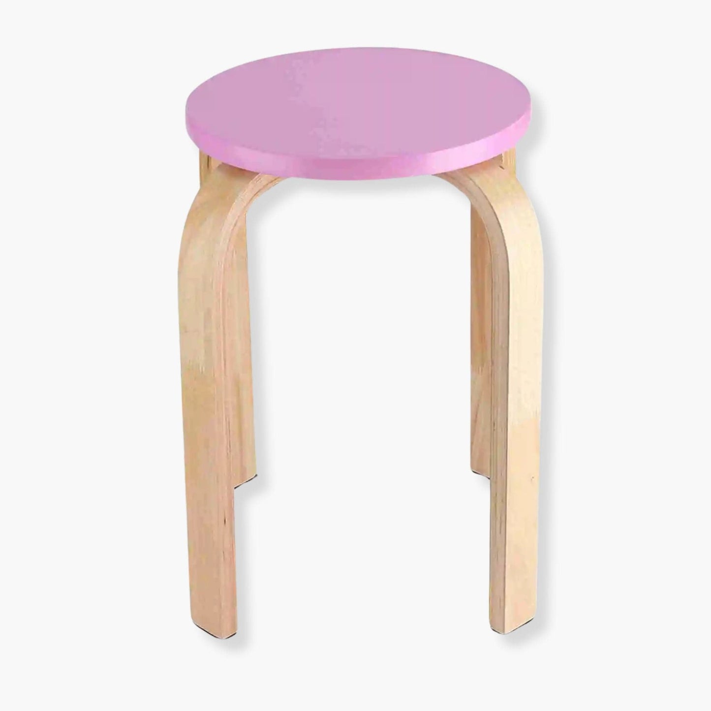 Tabouret Bois pour Enfant | UT. Rose