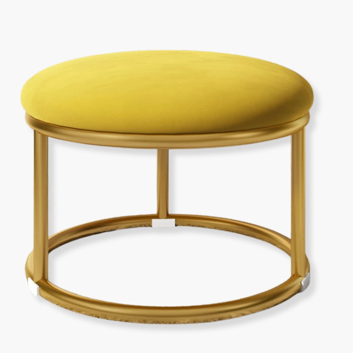 Tabouret Décoratif | UT. Jaune moutarde