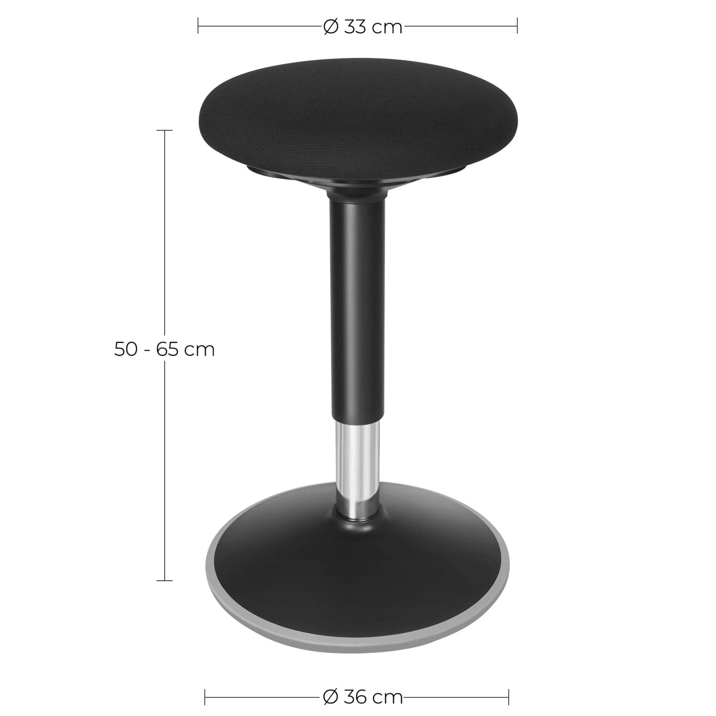 Tabouret Ergonomique de Bureau | UT. black
