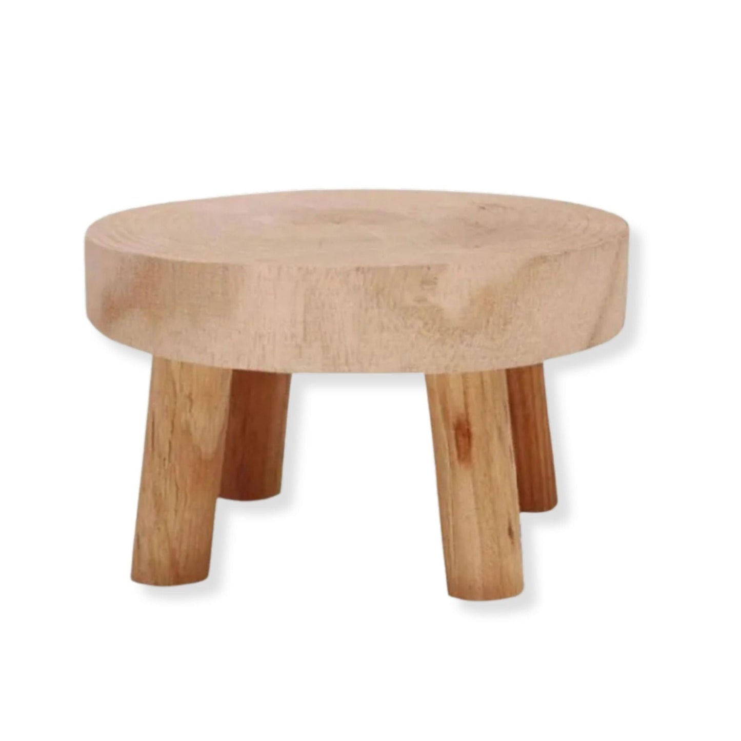 Tabouret plante en bois | UT. Standard / Bois clair