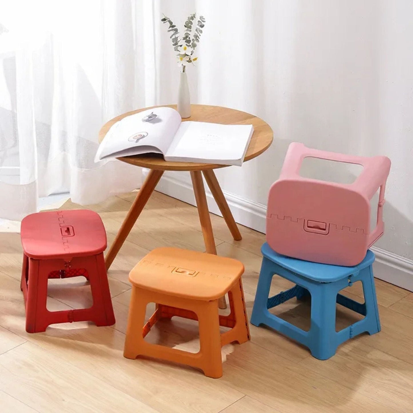Tabouret Plastique Pliant