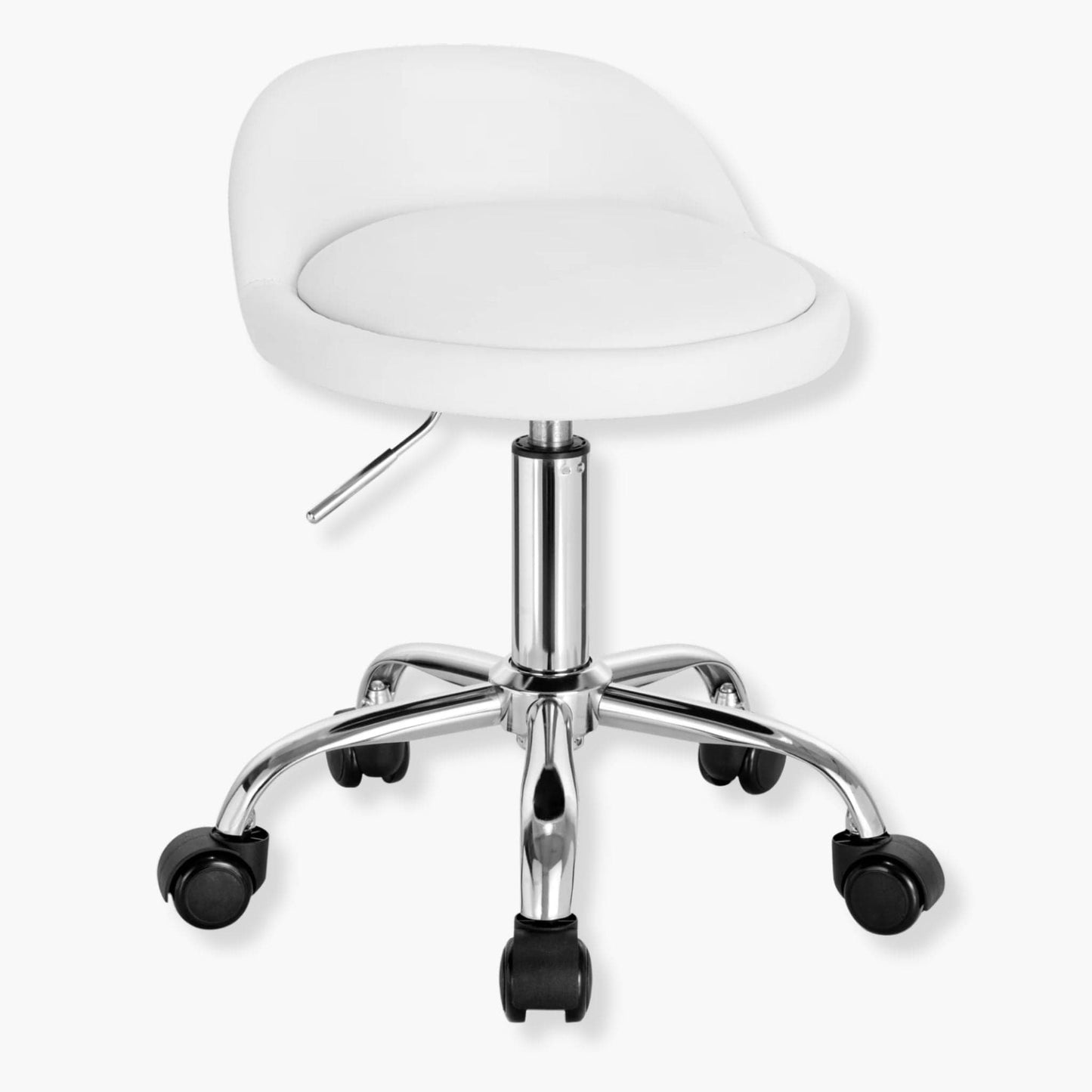 Tabouret pour Bureau | UT. Blanc Cuir