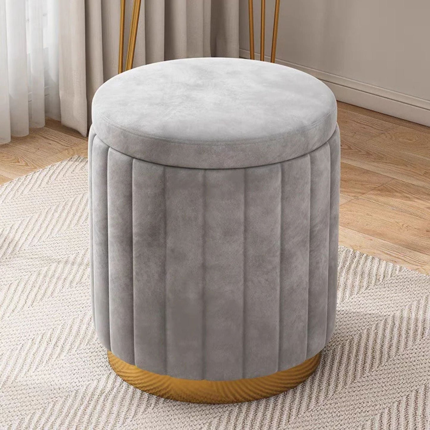 Tabouret pour Dressing | UT. Gris