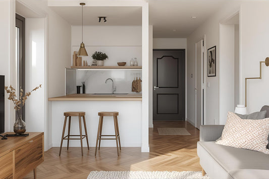 Comment aménager une petite cuisine ouverte sur salon