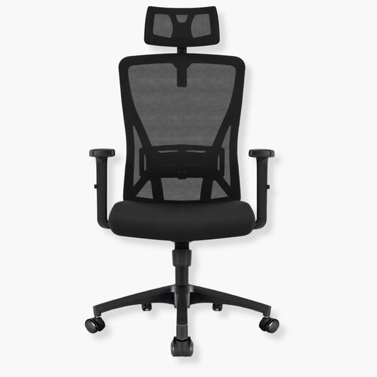 Chaise de bureau avec accoudoir et soutien lombaire Unique