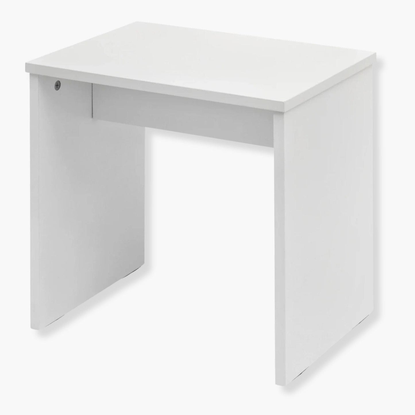 Coiffeuse avec miroir et tabouret | UT. Blanc