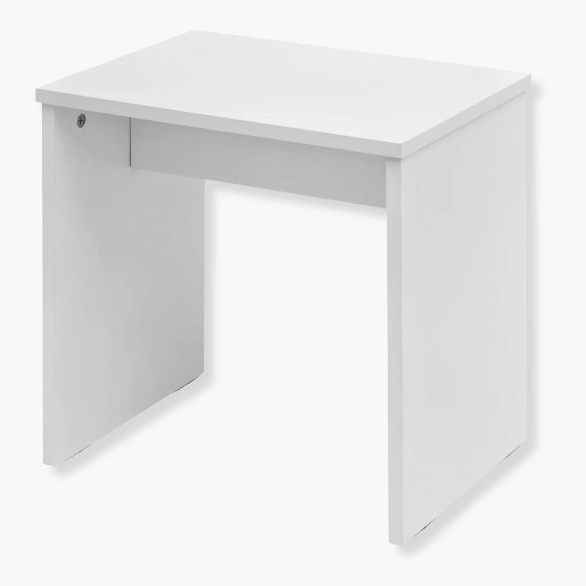 Coiffeuse avec miroir et tabouret | UT. Blanc