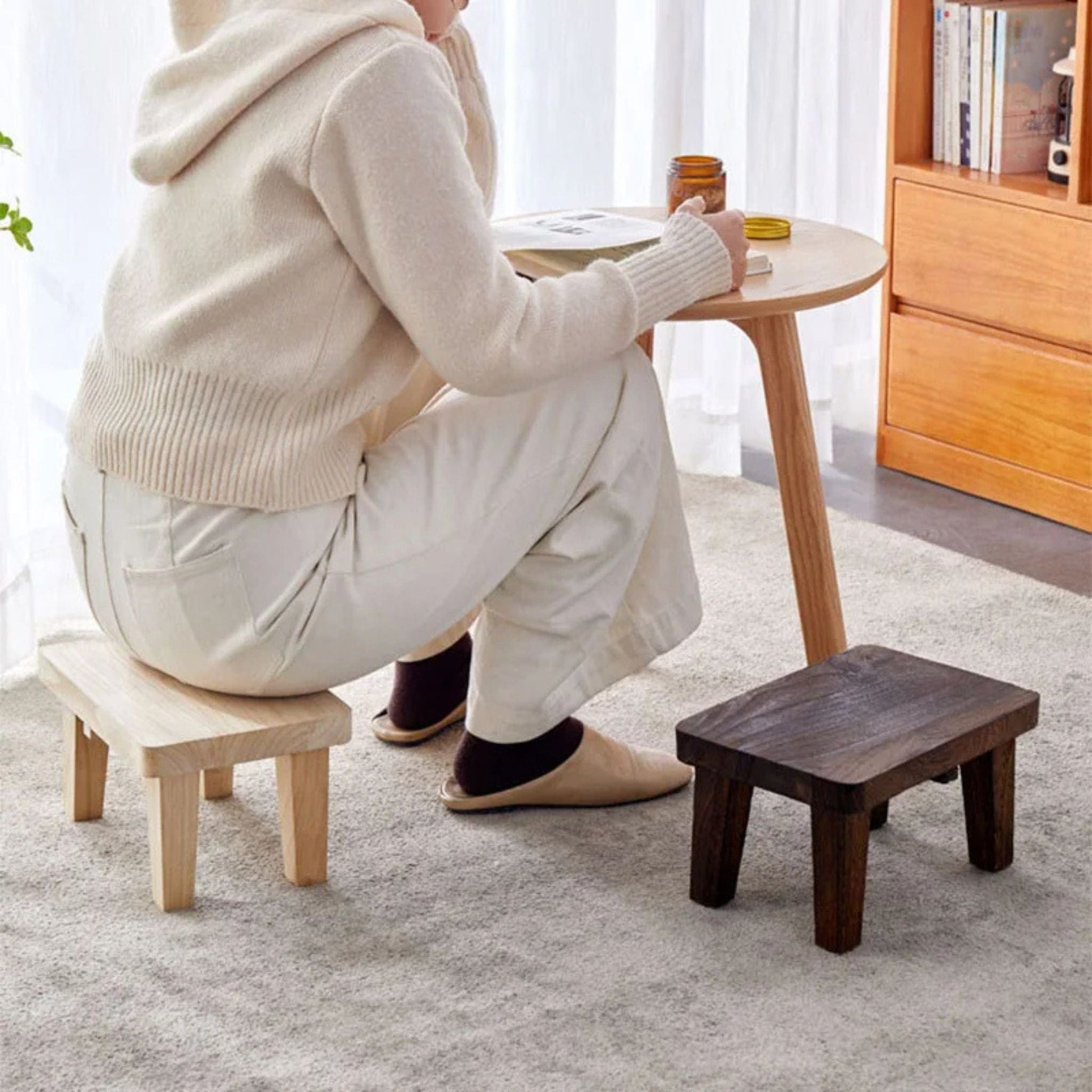 Mini tabouret en bois | UT.