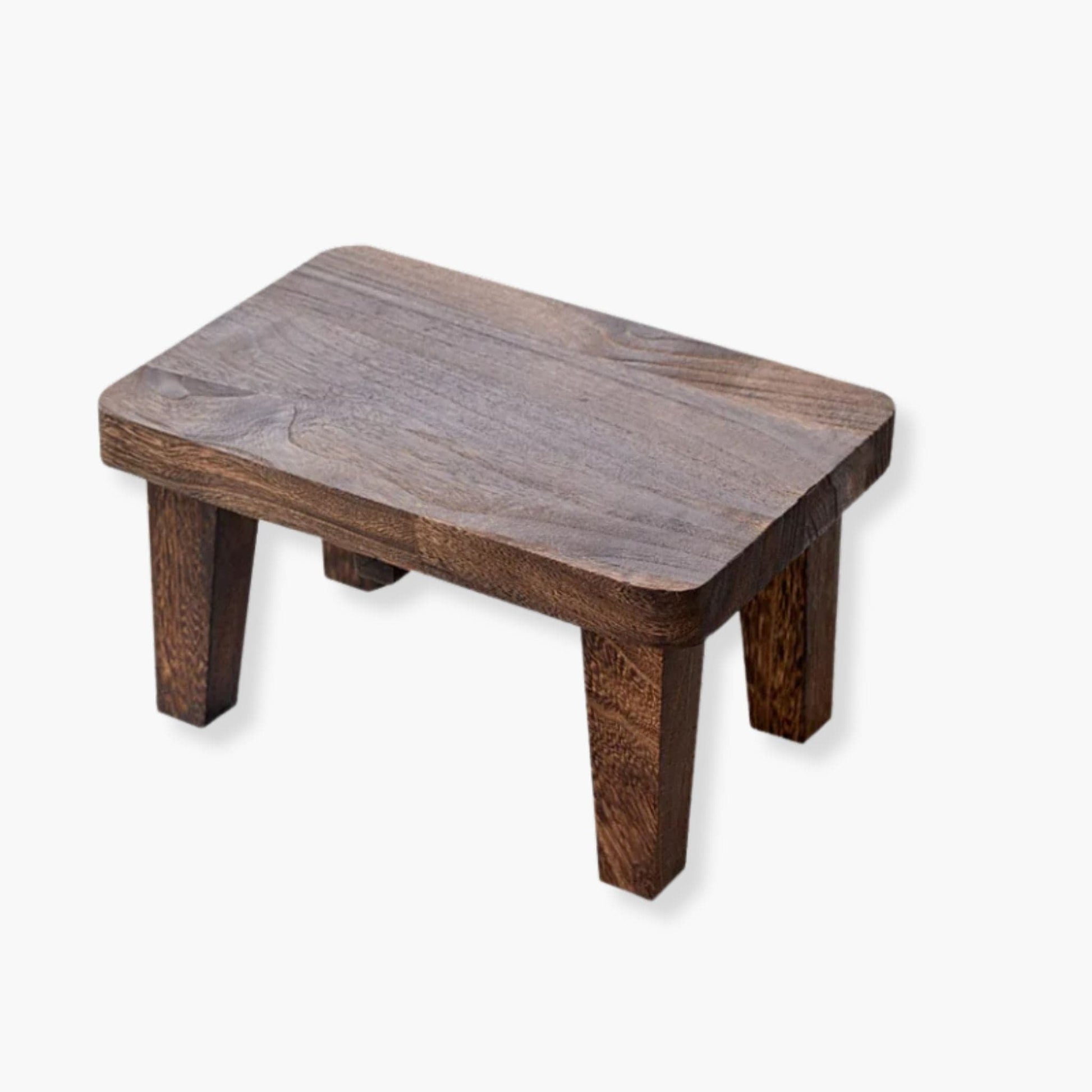 Mini tabouret en bois | UT. Bois Chocolat