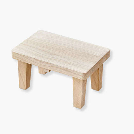 Mini tabouret en bois | UT. Bois Naturel