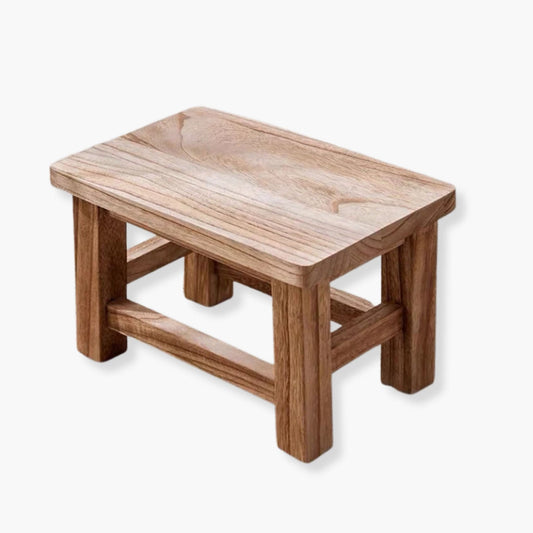 Tabouret bois bas | UT. Bois Chêne