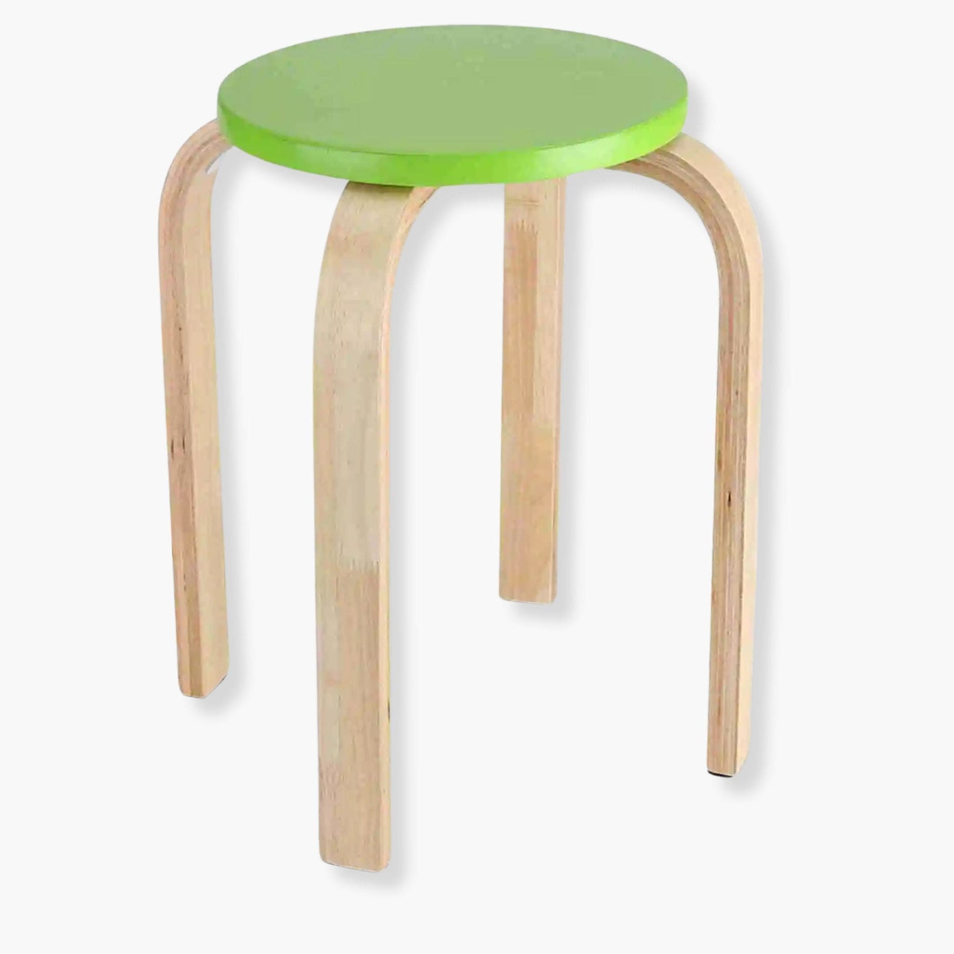 Tabouret Bois pour Enfant | UT. Vert