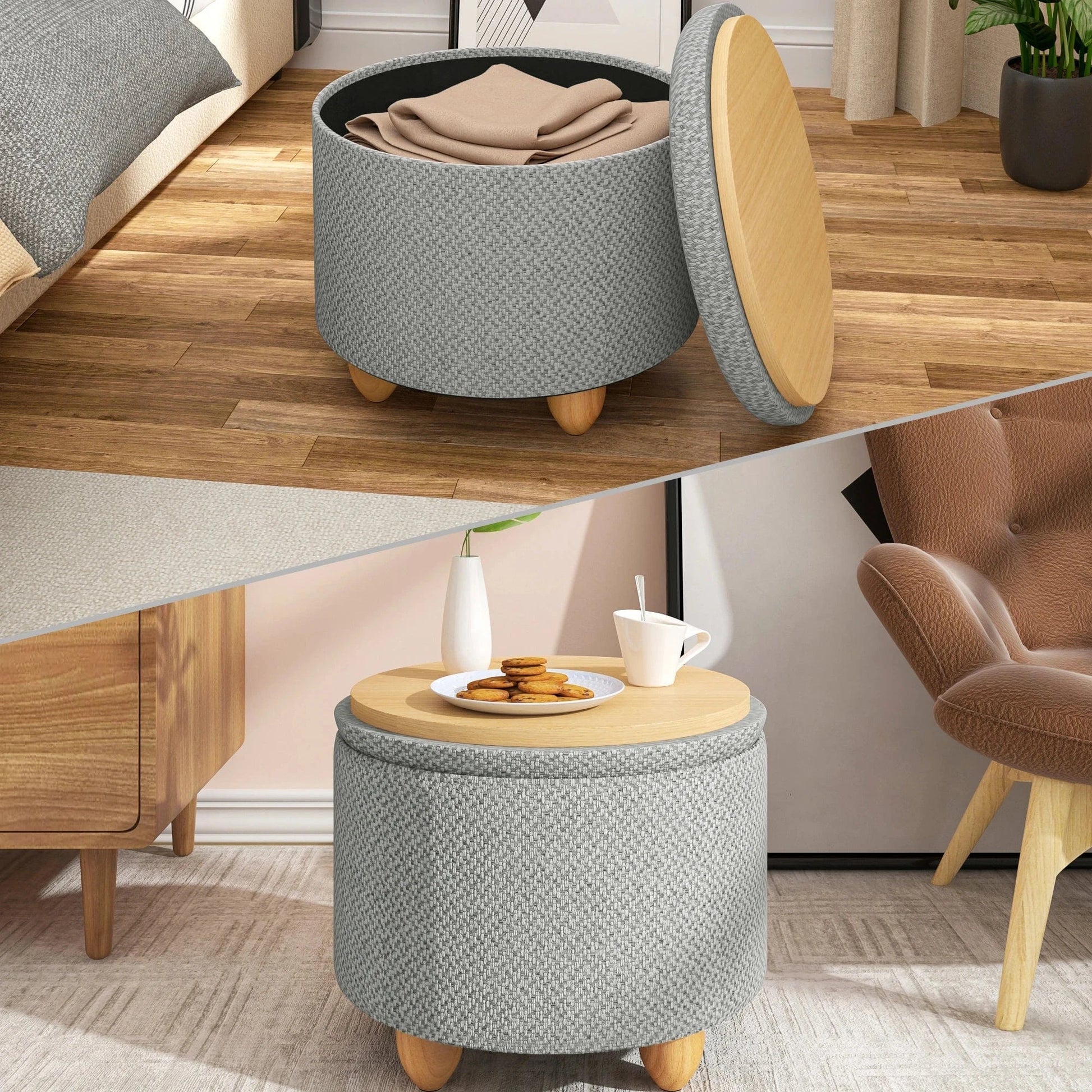 Tabouret coffre de rangement | UT.