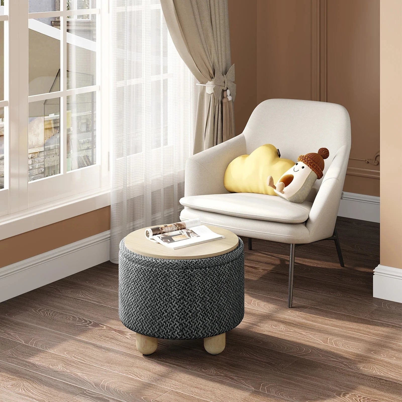Tabouret coffre de rangement | UT.