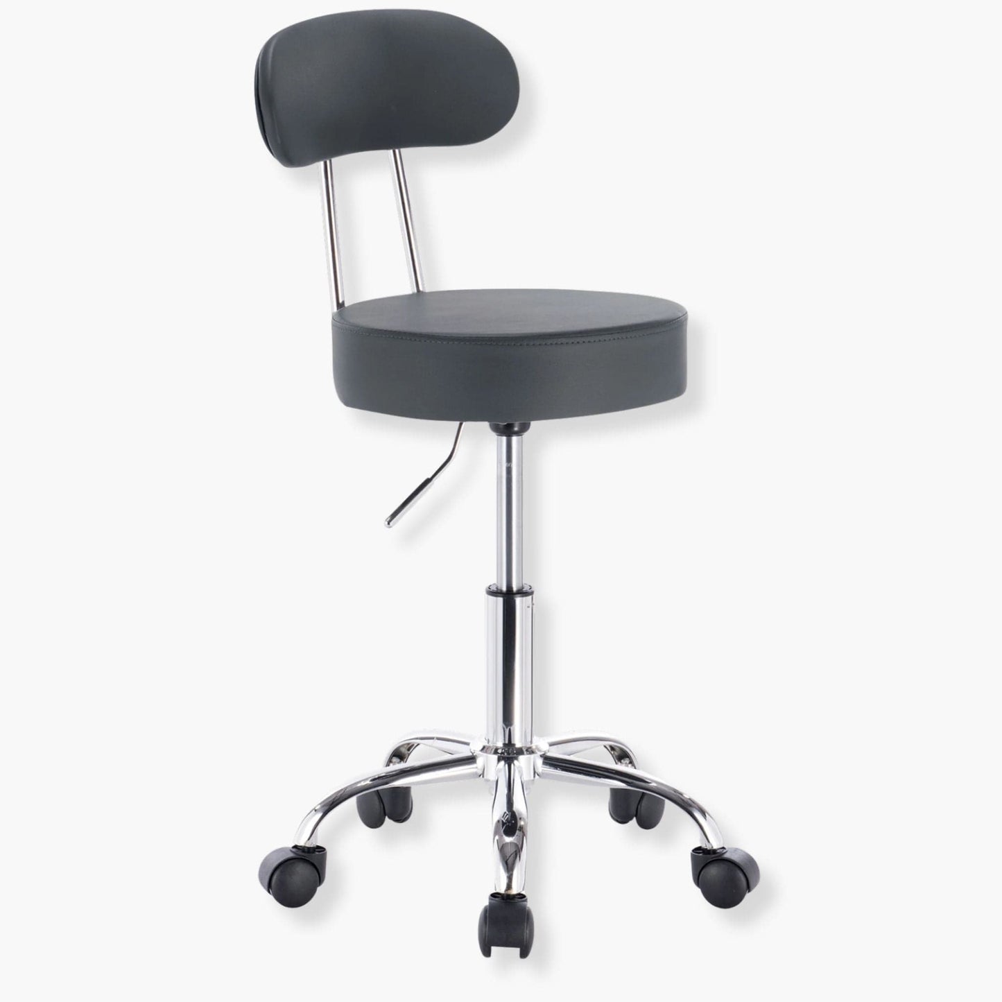 Tabouret de Bureau à Roulettes | UT. Gris