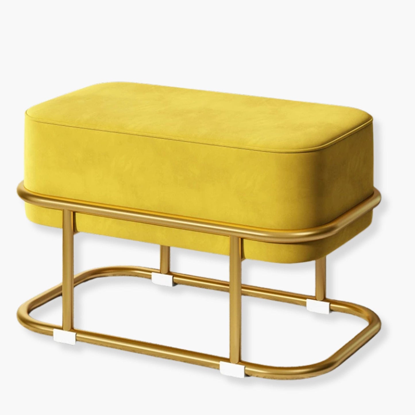 Tabouret de Maquillage | UT. Jaune moutarde