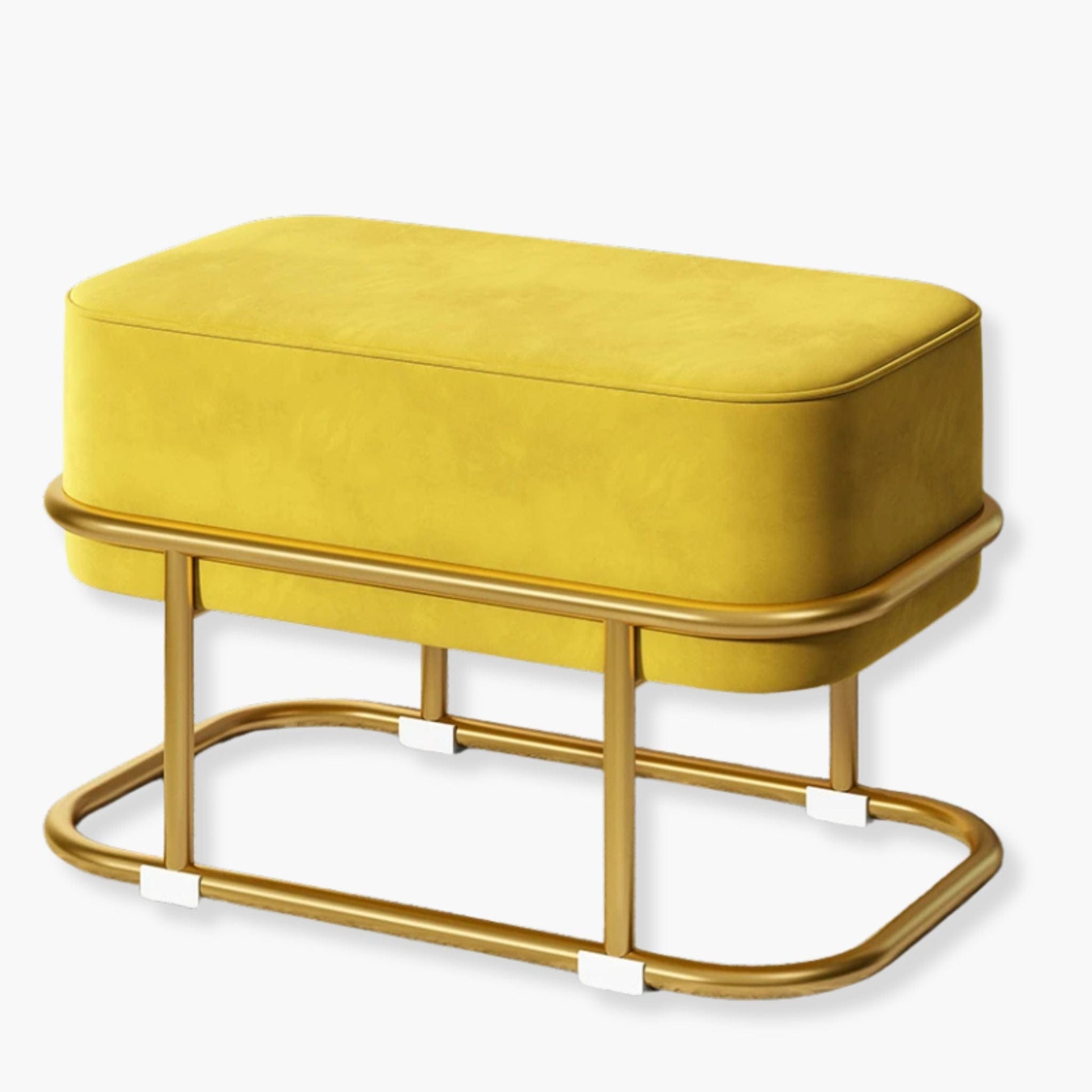 Tabouret de Maquillage | UT. Jaune moutarde