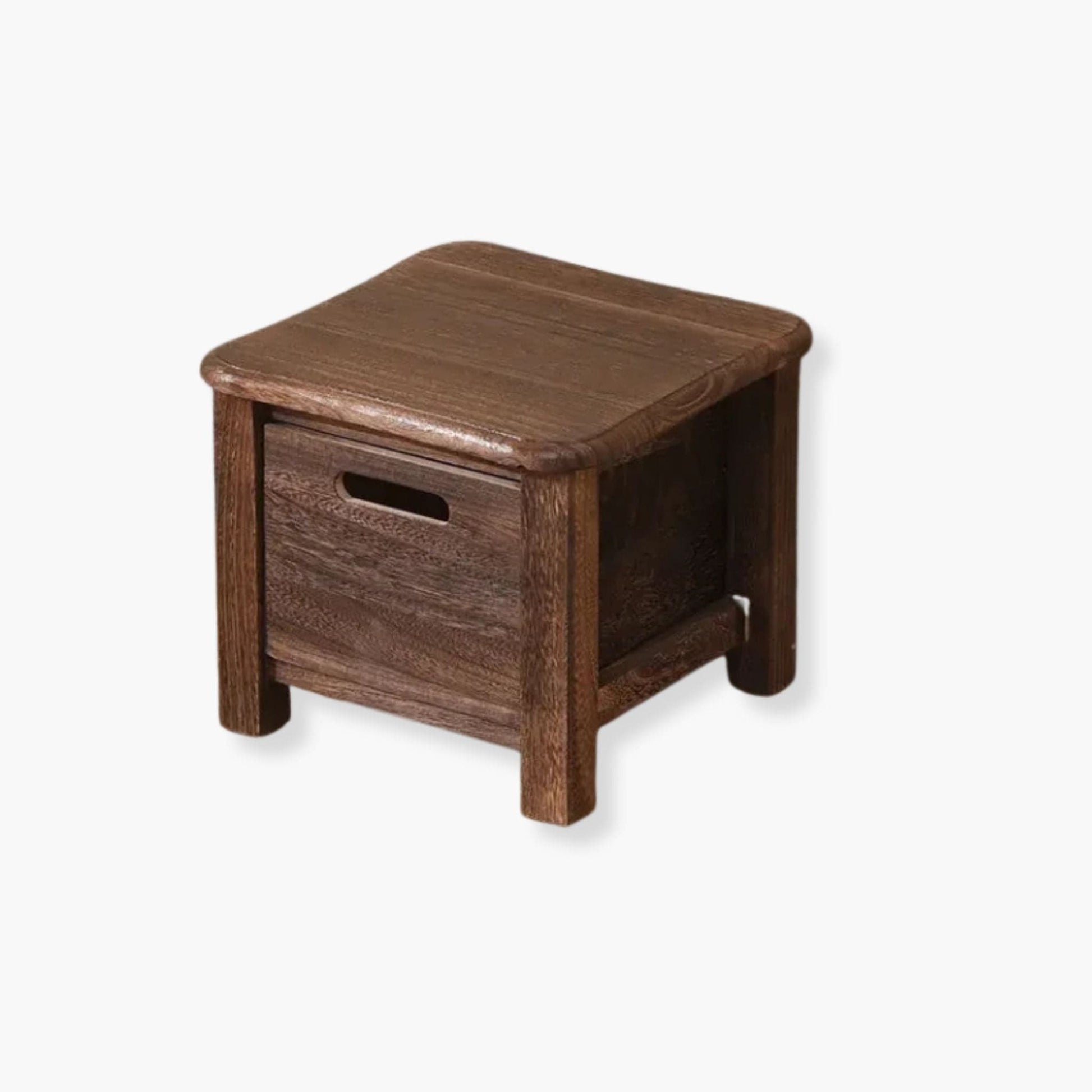 Tabouret de Rangement | UT. Bois profond / Compact