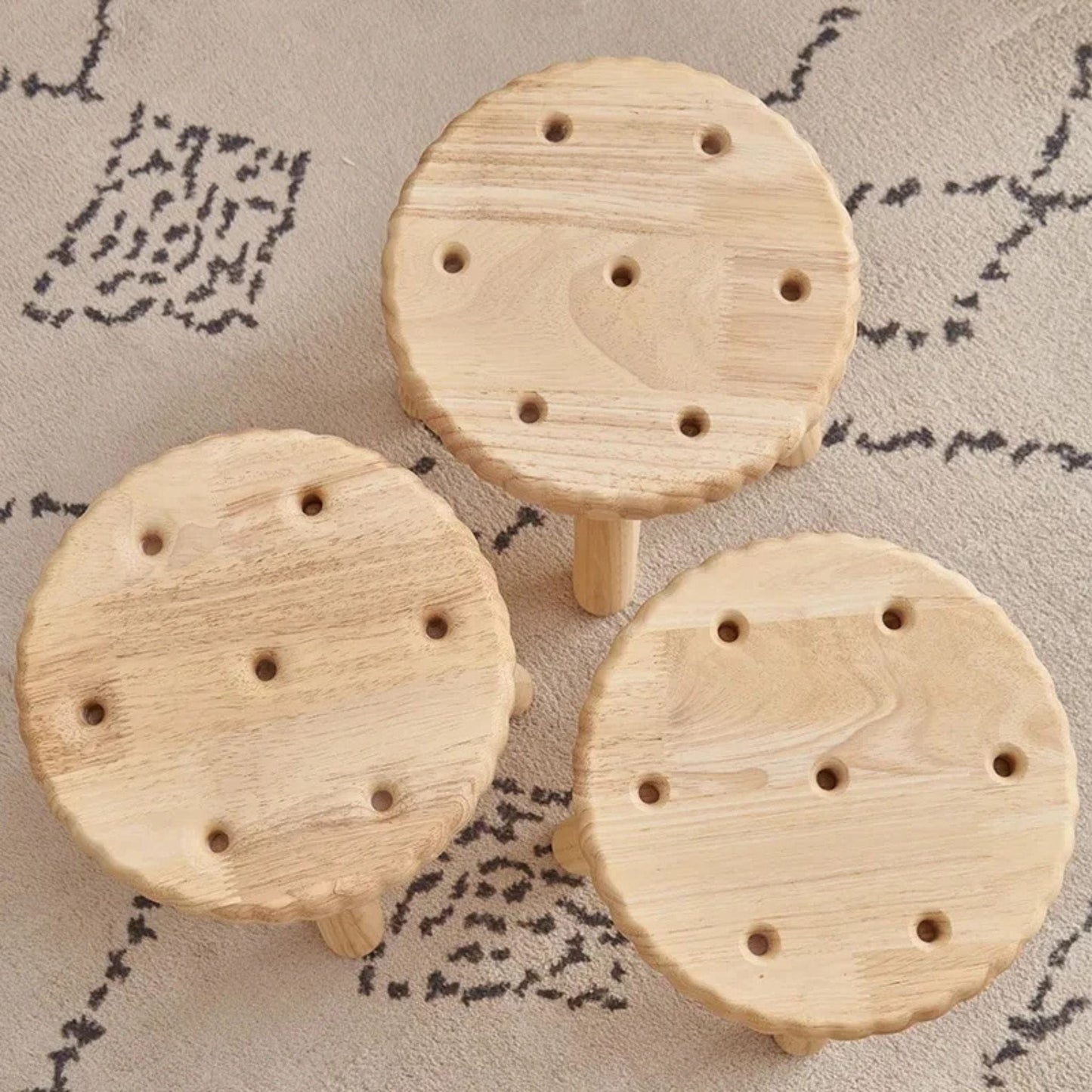 Tabouret en Bois pour Enfant 