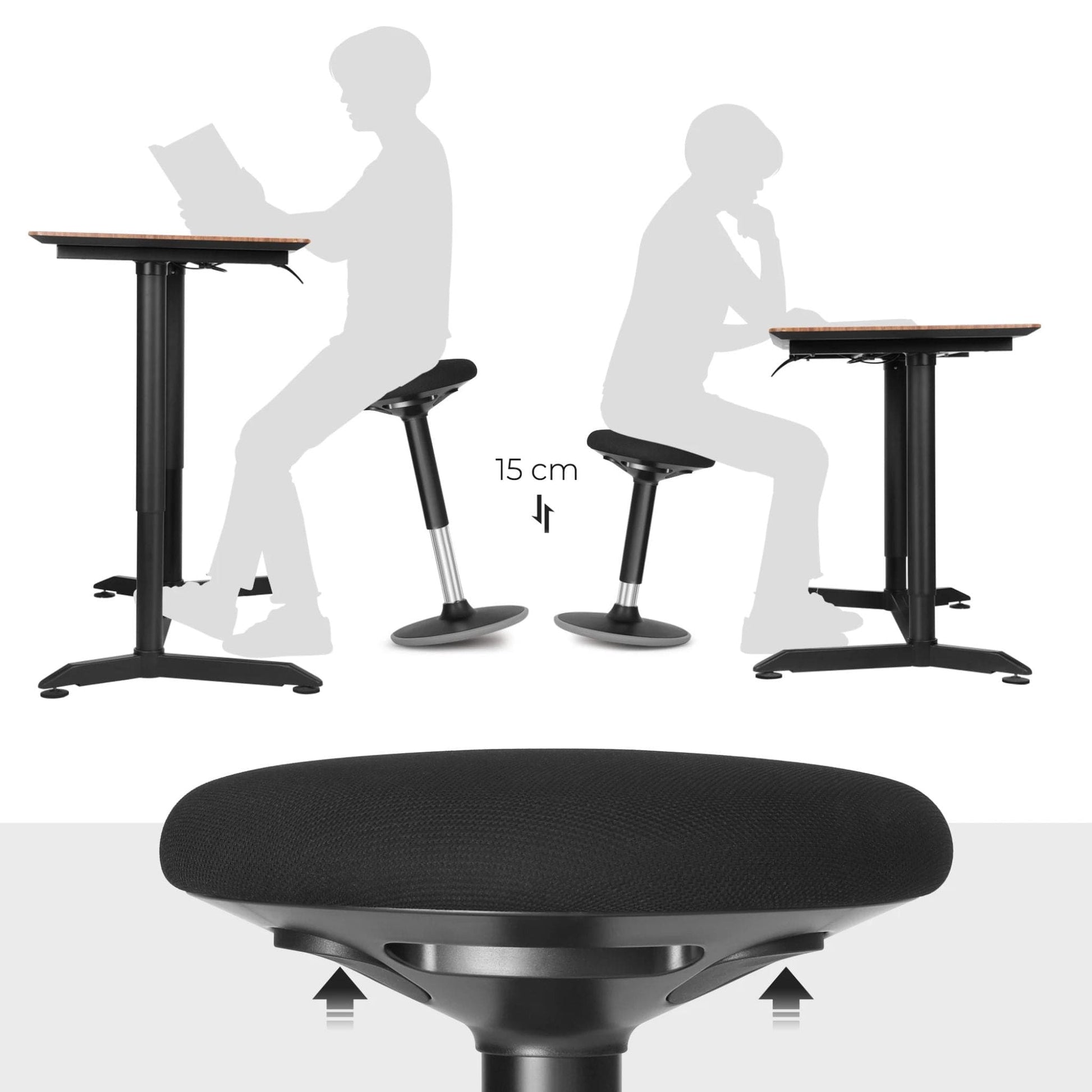 Tabouret Ergonomique de Bureau | UT. black