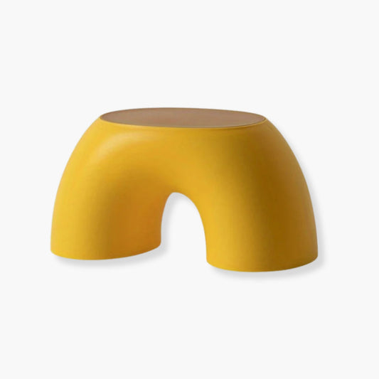 Tabouret Plastique Design | UT. Jaune