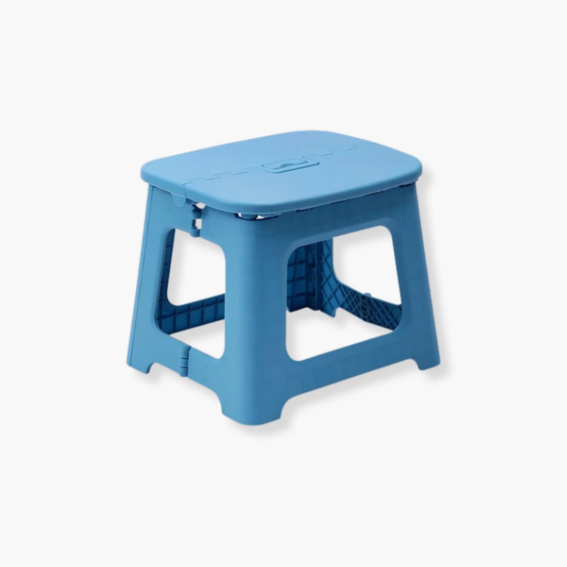 Tabouret Plastique Pliant  Bleu / S