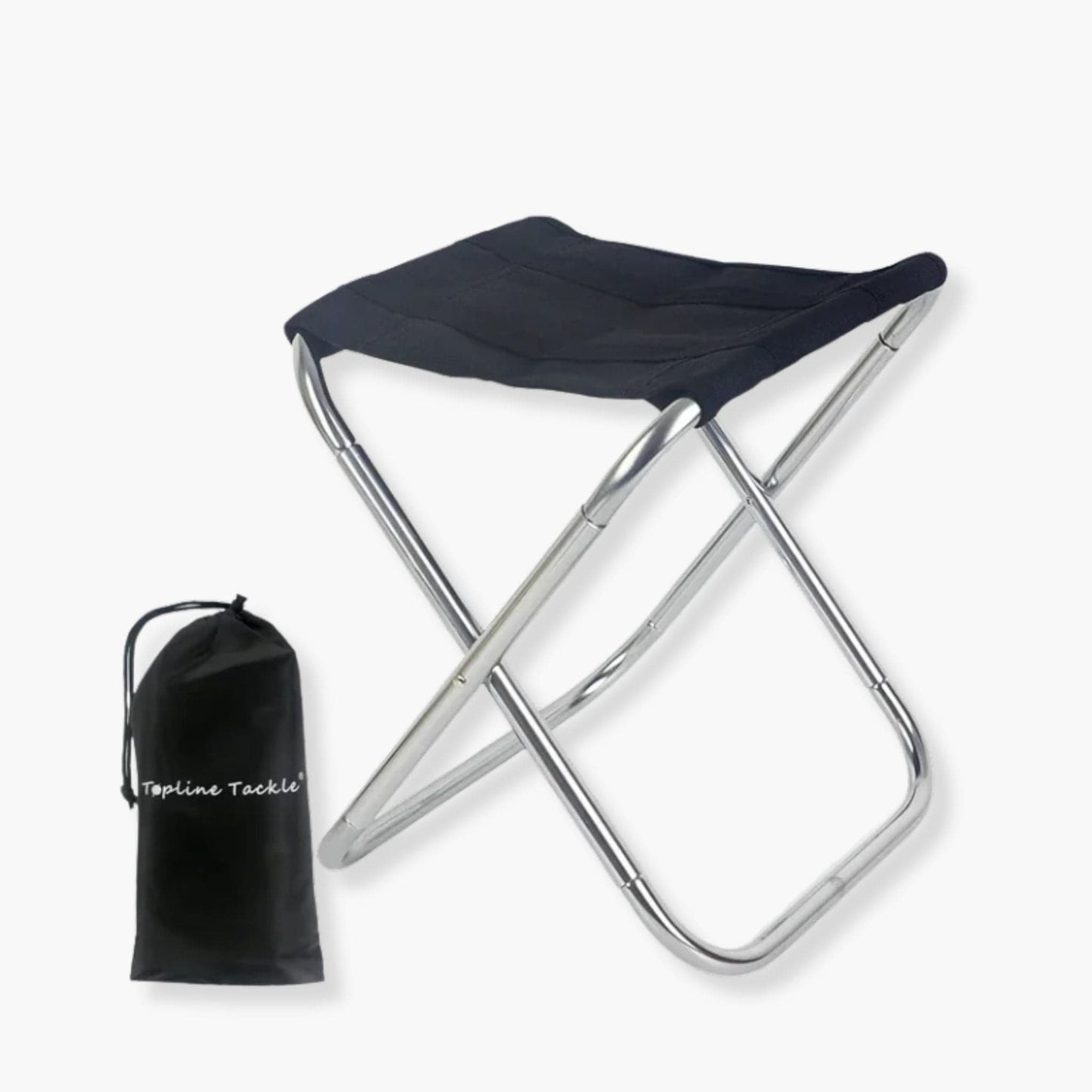Tabouret pliant portable | UT. Gris