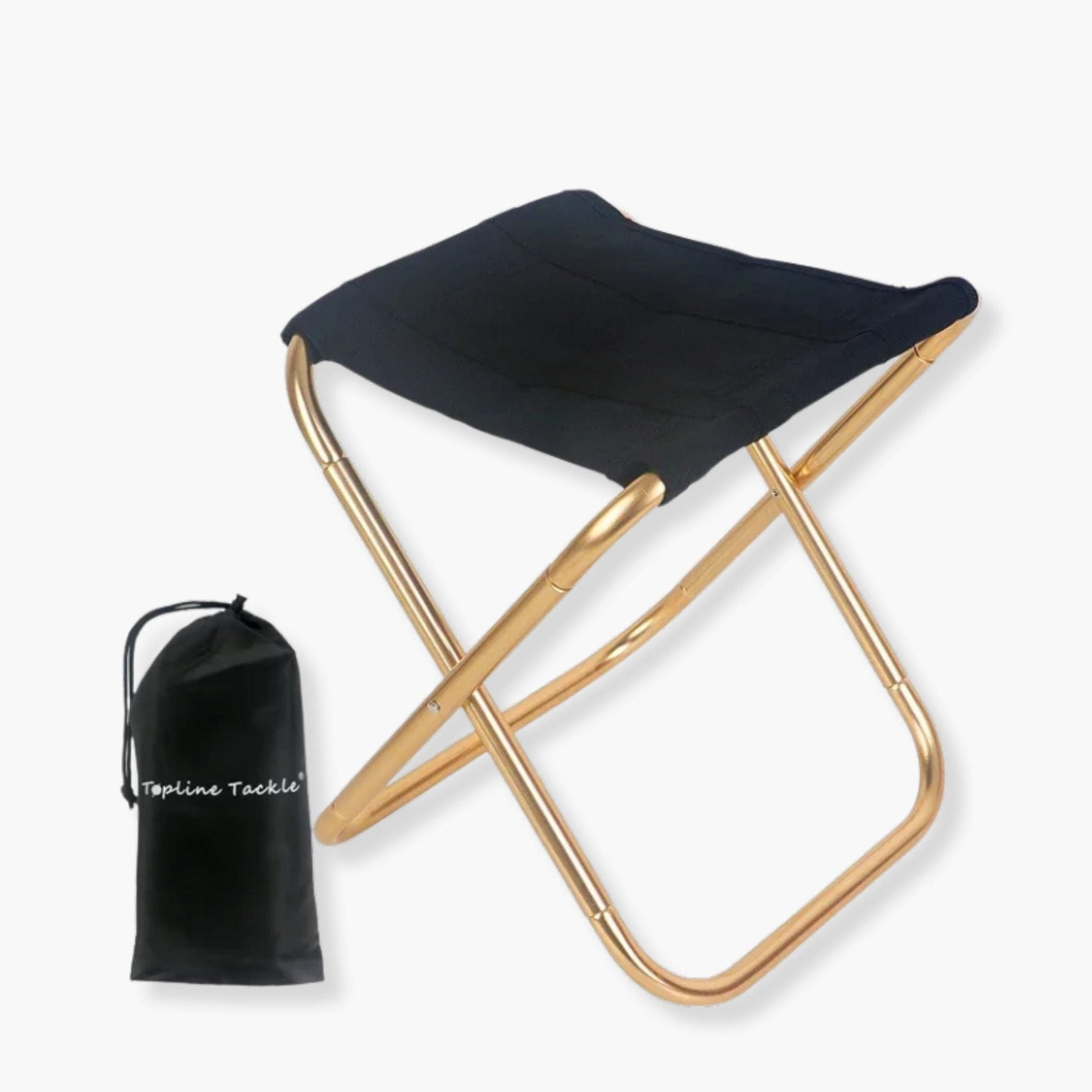 Tabouret pliant portable | UT. Jaune