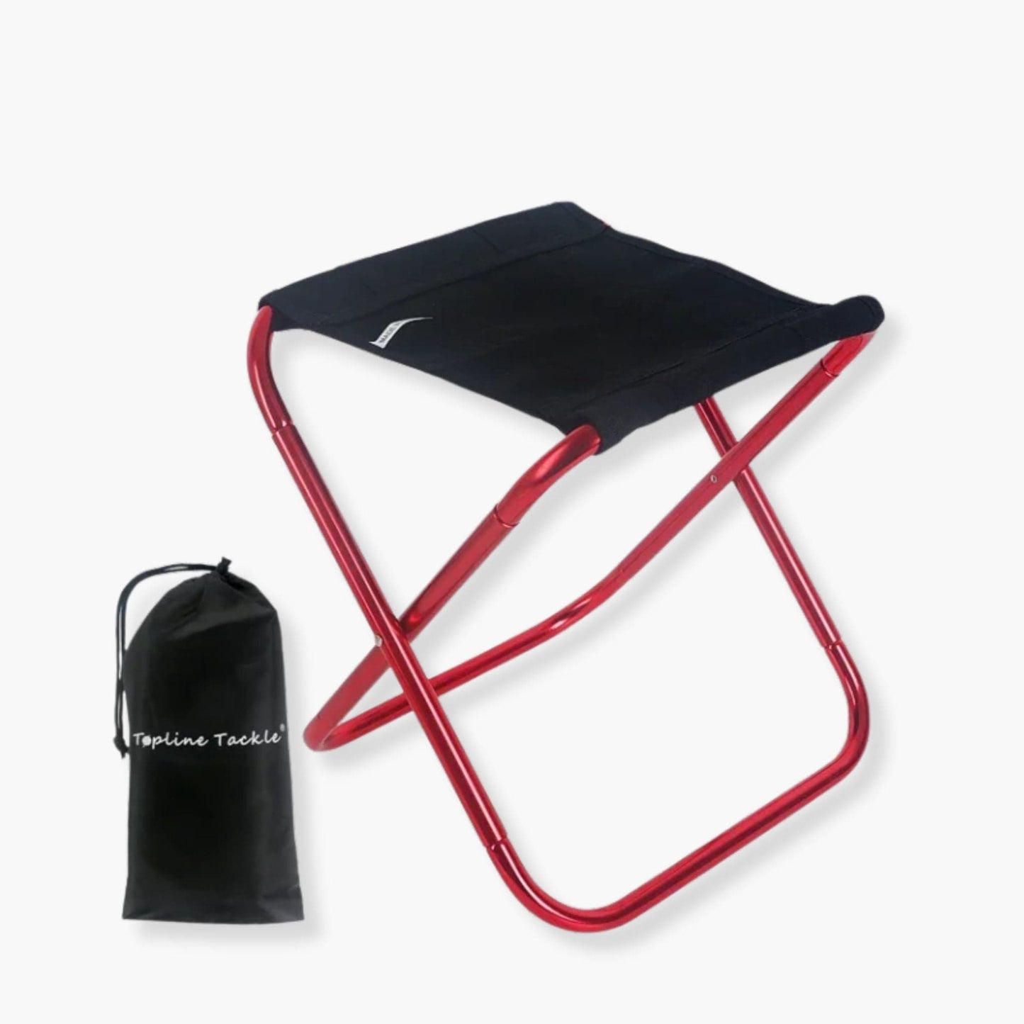 Tabouret pliant portable | UT. Rouge