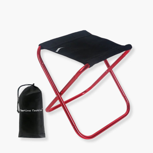 Tabouret pliant portable | UT. Rouge